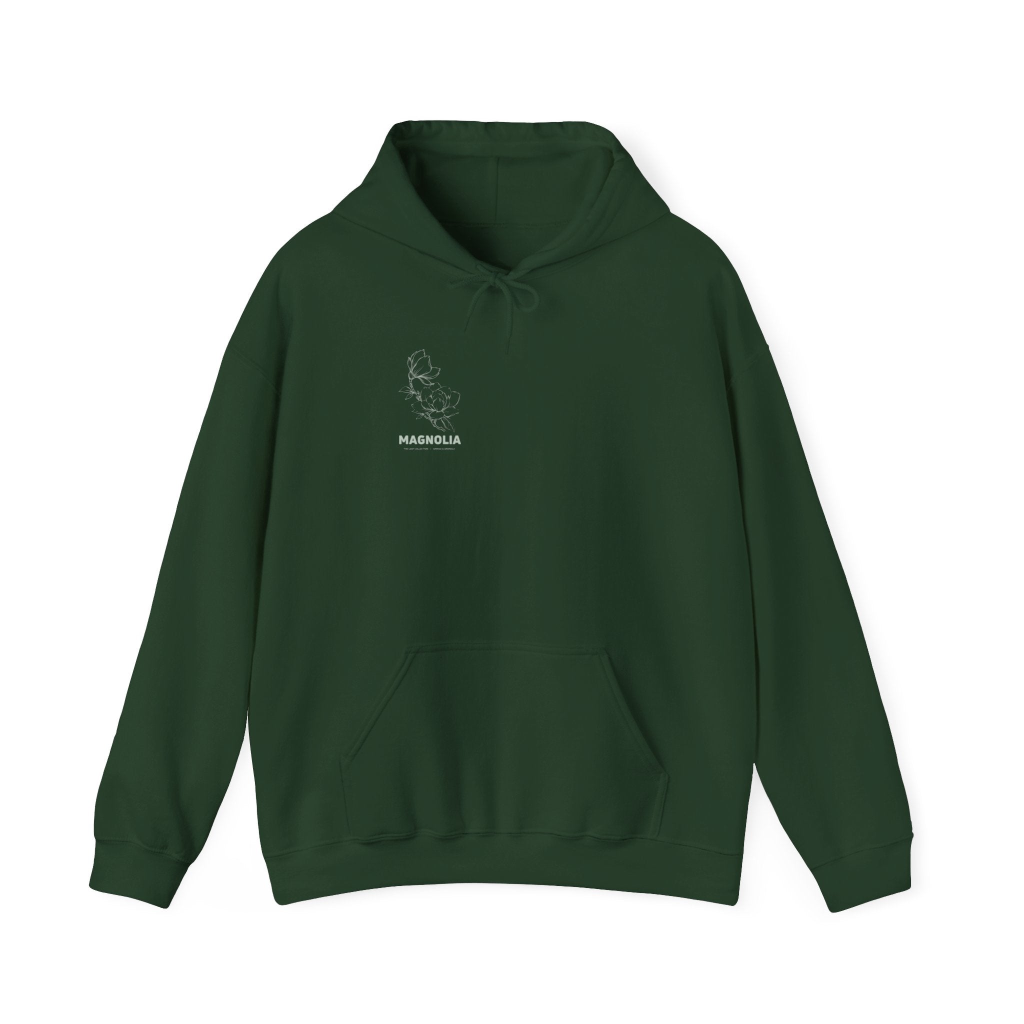 MAGNOLIA THE LEAF COLLECTION Hoodie Forest Green S